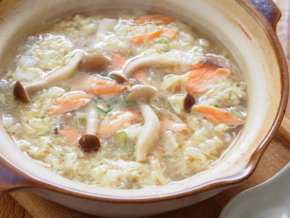 Cách nấu cháo nấm mối