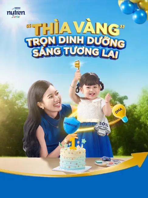 Thìa vàng trọn dinh dưỡng